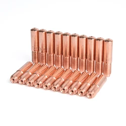 20/40Pcs MIG Welding Contact Tips 000067 000068 000069 0.6/0.8/0.9/1.2MM Fit Miller M-15/25/40 & Hobart MIG Welding Torch