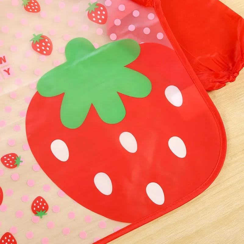Bavaglini per bambini carini Grembiule impermeabile a maniche lunghe Bambini che alimentano Bavaglino da masticare Burp Painting Disegno Abbigliamento morbido per bambini