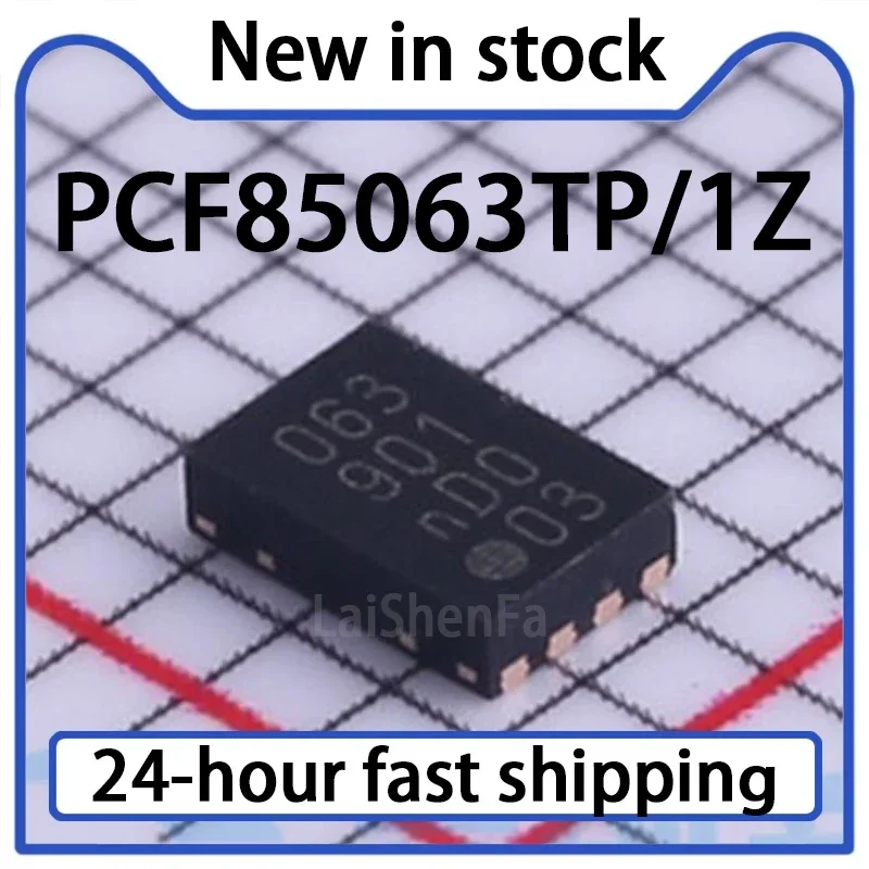 5PCS PCF85063TP/1Z Silk Screen 063 Patch VSON-8 Real-time Clock RTC in Stock