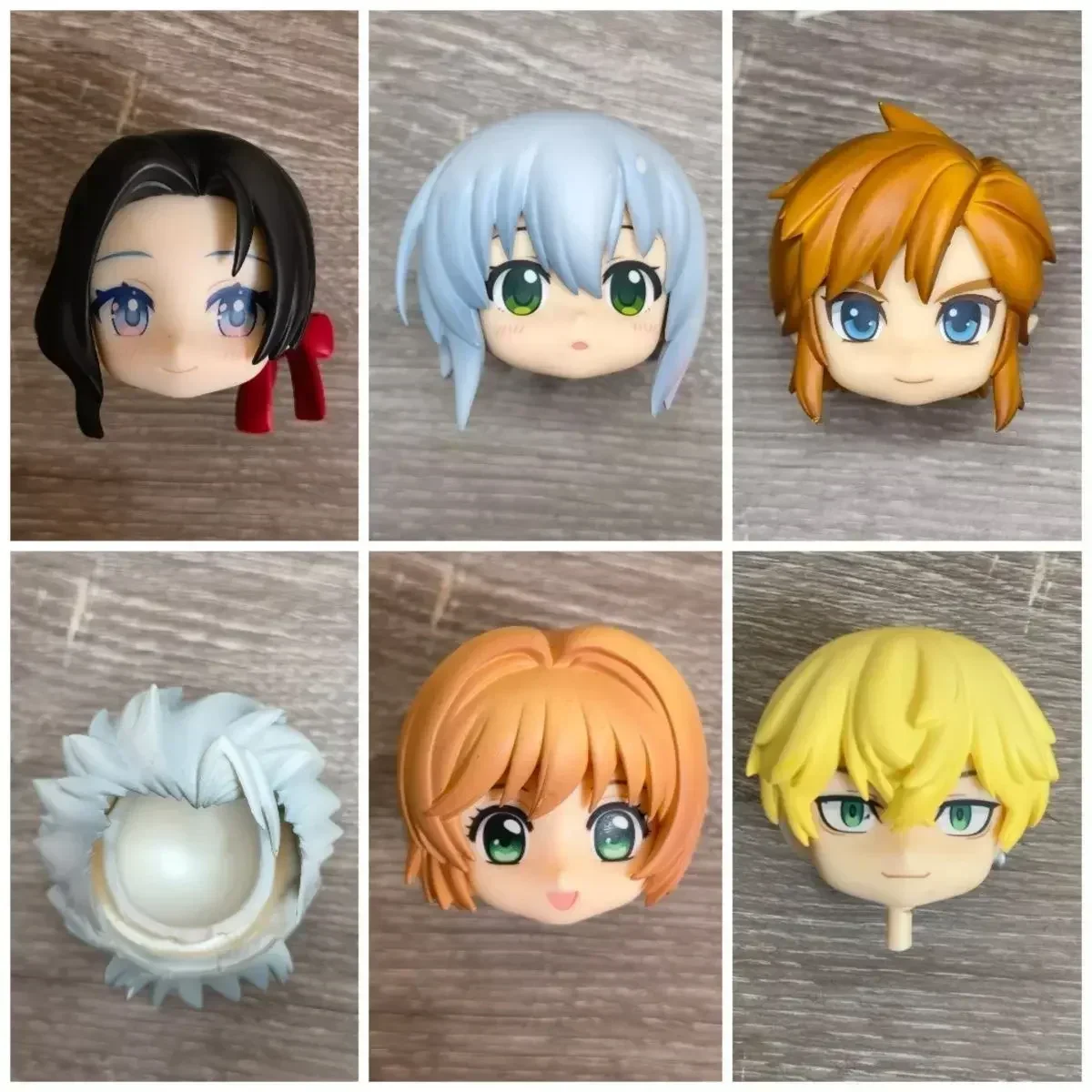 GSC Clay Man hair parting accessory hair doll accessories