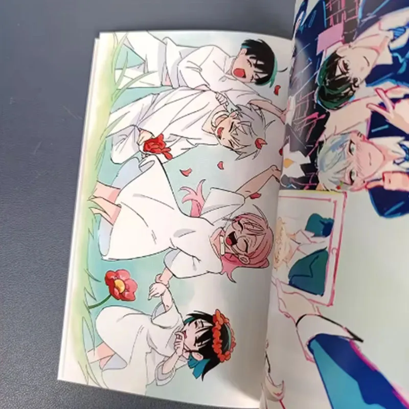 جديد المرحلة الغريبة 64 صفحة A5 الغريبة المرحلة الفن جمع كتاب الرسوم التوضيحية ألبوم العمل الفني مانهوا الرسوم المتحركة الهزلية