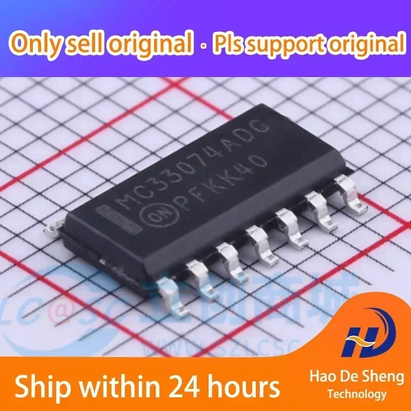

10 шт./лот MC33074ADG MC33074ADR2G SOP-14 новый оригинальный на складе