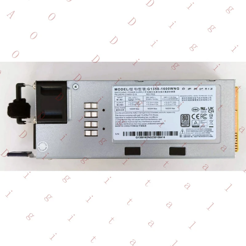 

Блок питания для сервера Gigabyte R282-Z91 1600W G1358-1600WNG 25EP0-21600I-G1S