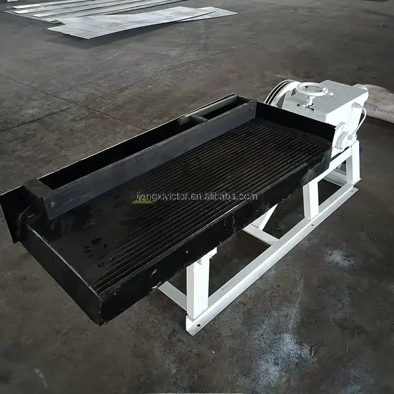 Wmwmnu for Laboratory 6S Shaking Table 1.1m Gold Shaker Small Gravity Separation with Glass Fiber Surface