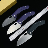 Y-START LK5034 Folding Knife 440C Blade Ceramic Ball Bearing Washer G10 Handle Hunting Outdoor Survival EDC tool