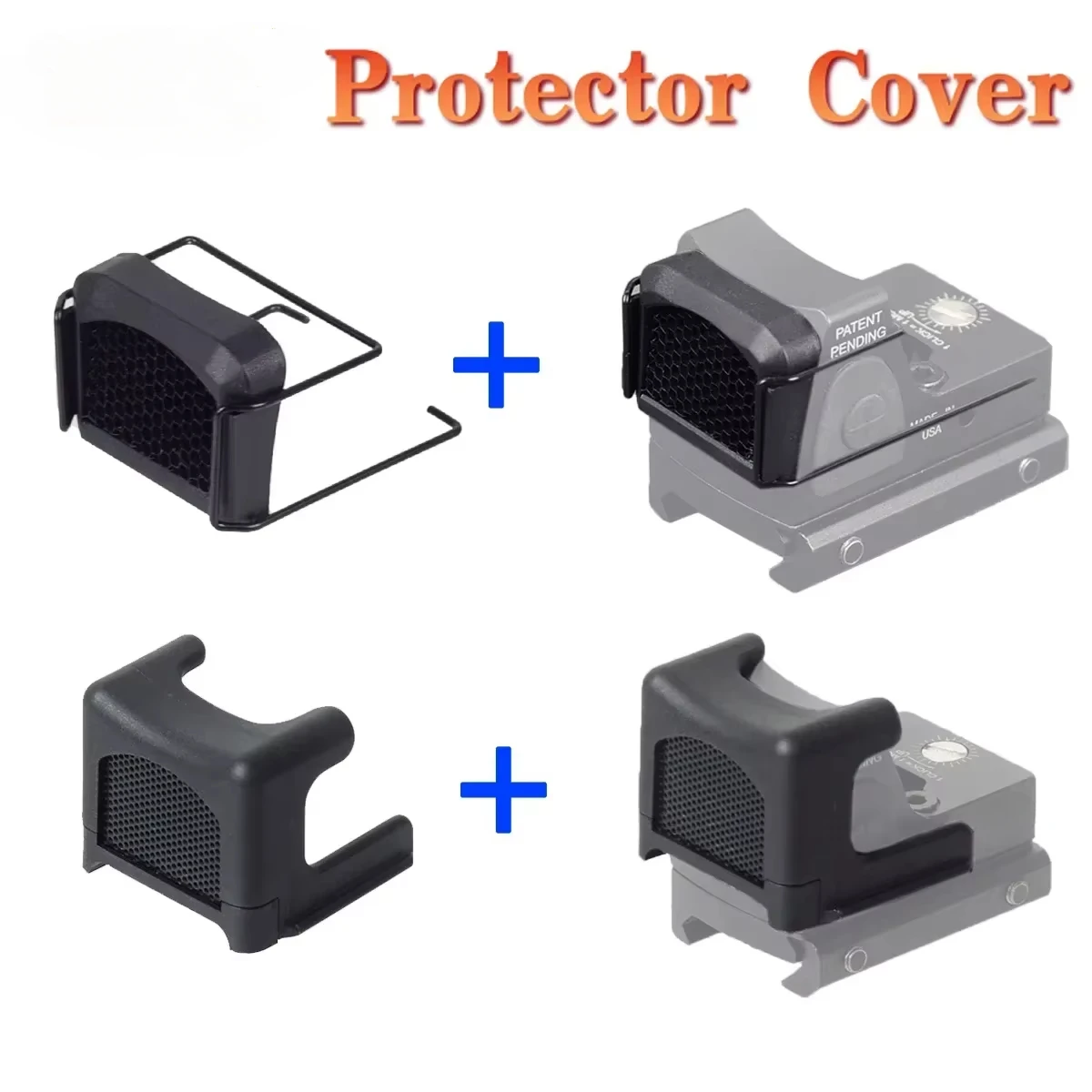 

Tactical RM Red Dot Sight Scope Protector Cover Airsoft GLOCK 17 19 Killflash Kill Flash Hunting Riflescopes AR15 Aiming Optical