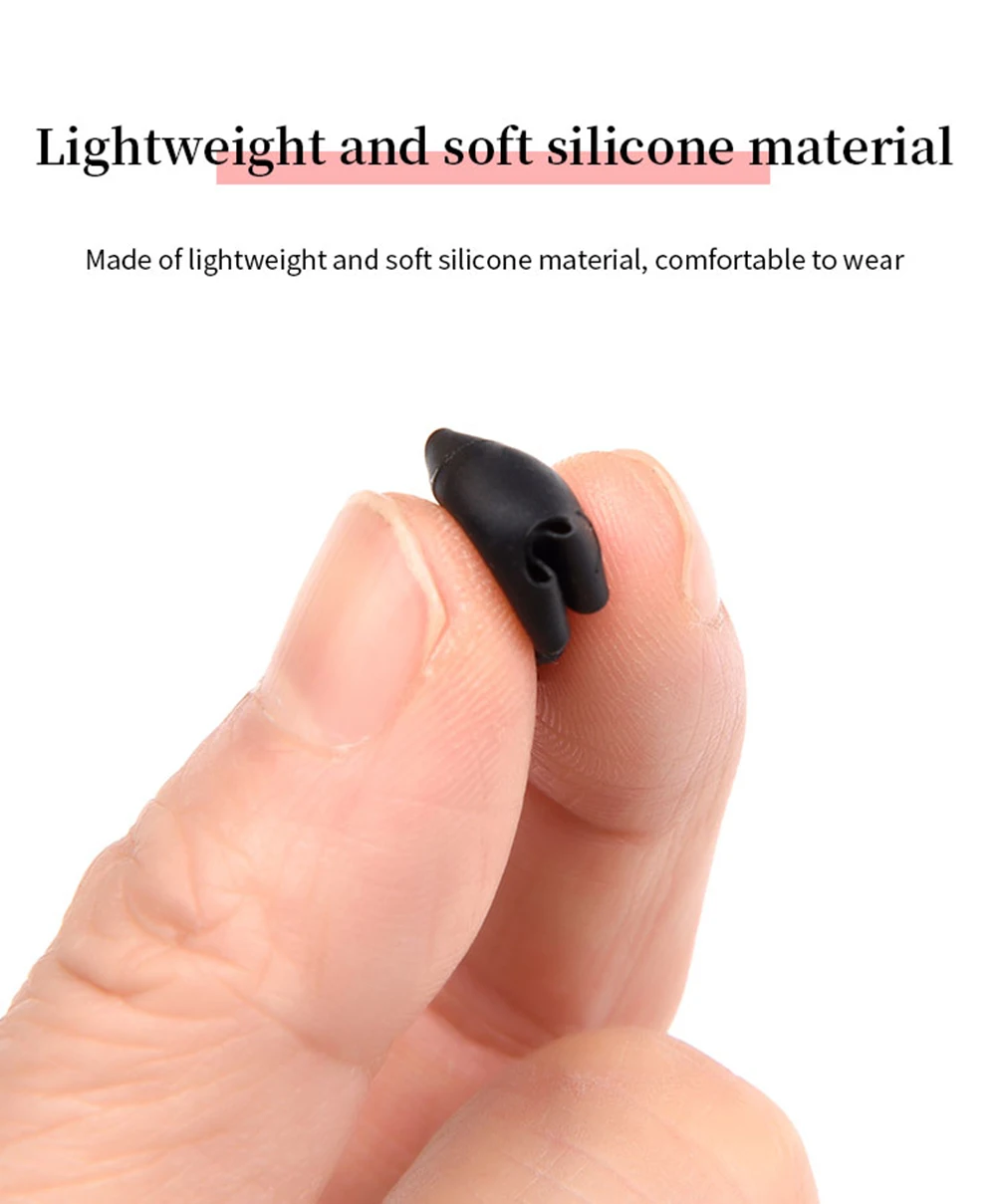 4Pcs Silicone Ear Tips for Apple Airpods4 True Wireless Earbuds Eartips Airpods 4 TWS Tips headphones Earplugs