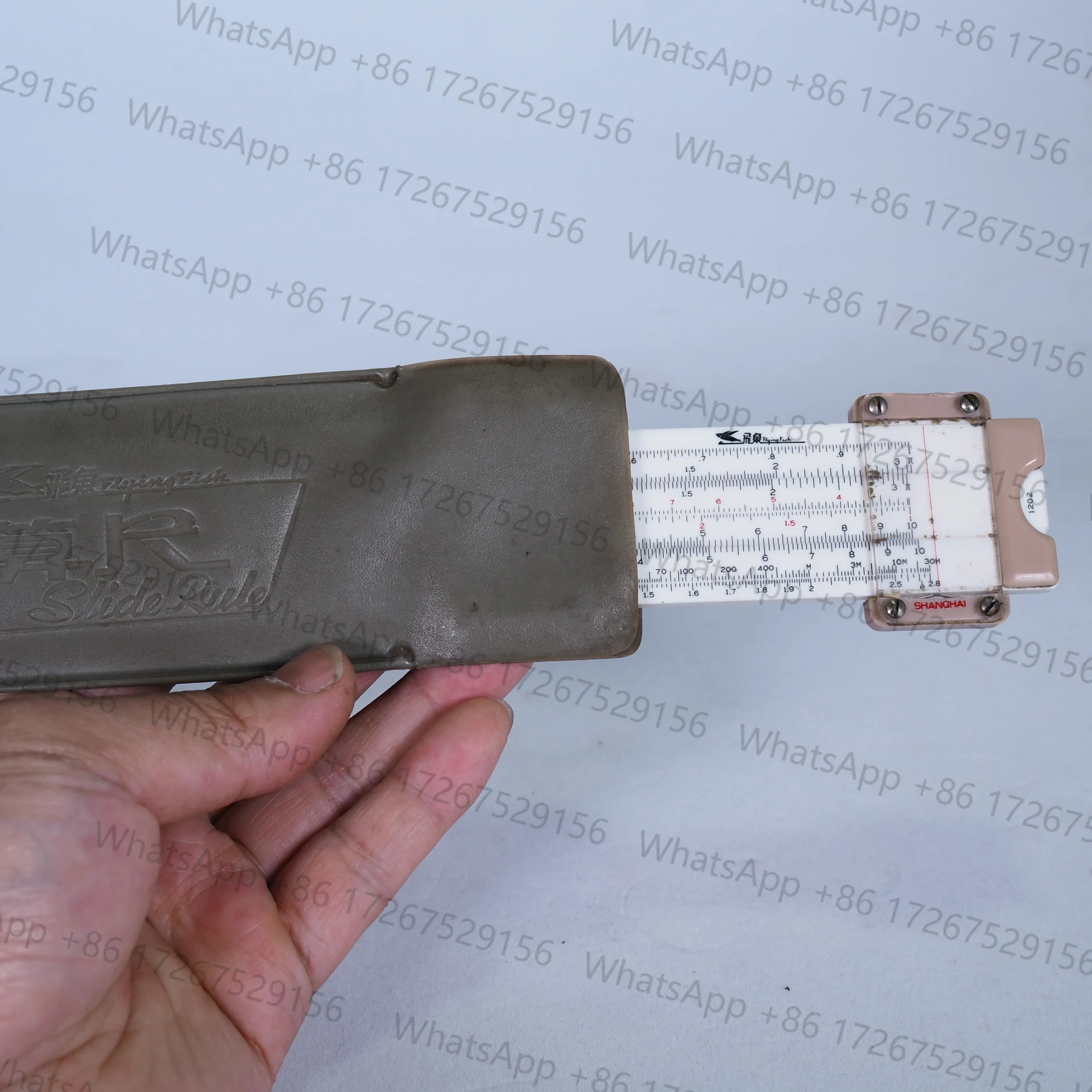 1960s-70s Logarithmic Slide Rule: Nostalgic Old Object, Folklore Ornament & Classic Calculator