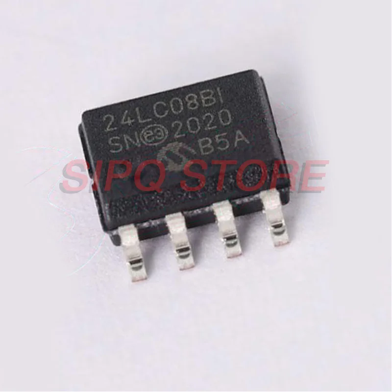 10PCS/LOT 24LC08BT-I/SN 24LC08BT 8Kbit I2C SOP-8 EEPROM Brand Original Stock 100% New