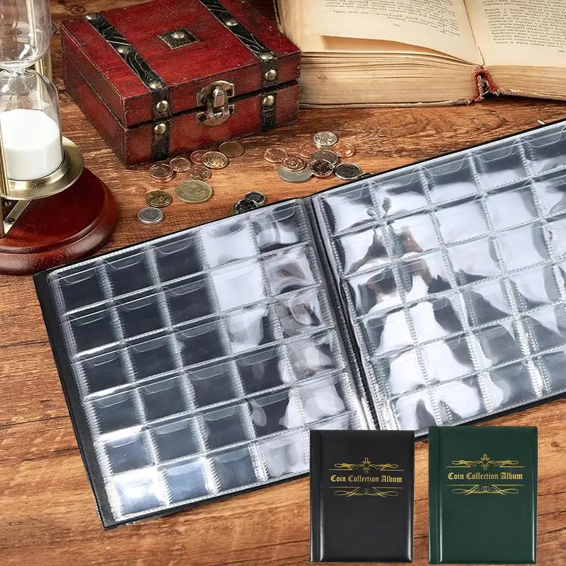 480 Coin Collectible Organizer Memorial Album Collector's Book Convenient Storage Display Coin Display Organizer for Collectors