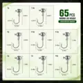 65pcs