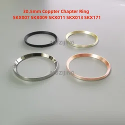 Mod Watch Parts 30.5mm SKX007 Black Silver Gold Chapter Ring Fit for SKX007 SKX009 SKX011 SKX013 SKX171 Case NH35 NH36 Movement