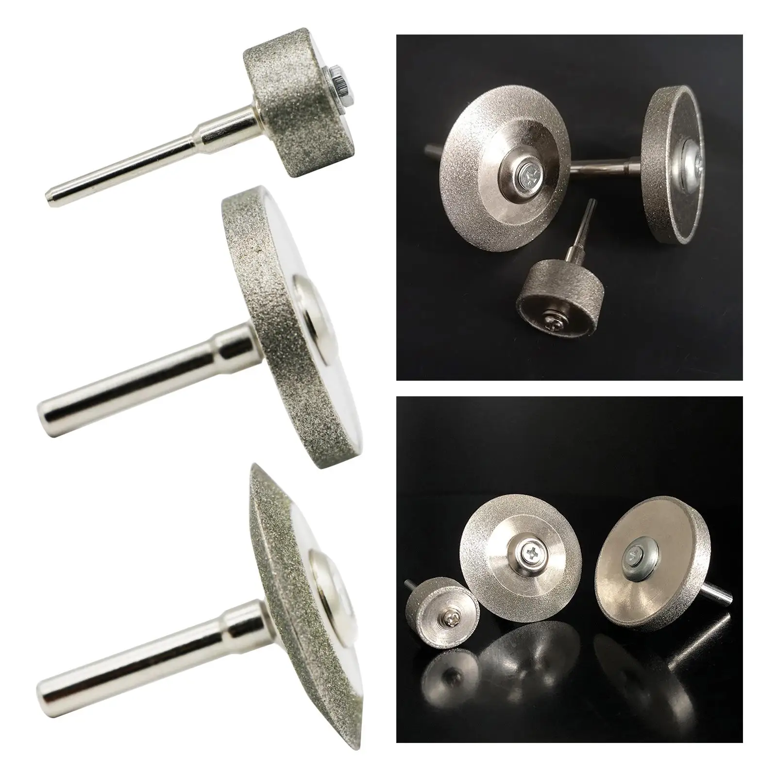 Diamond Grinding Wheel Portable High Hardness Drill Bit for Jade Precious Stones Cemented Carbide Tungsten Steel Polishing