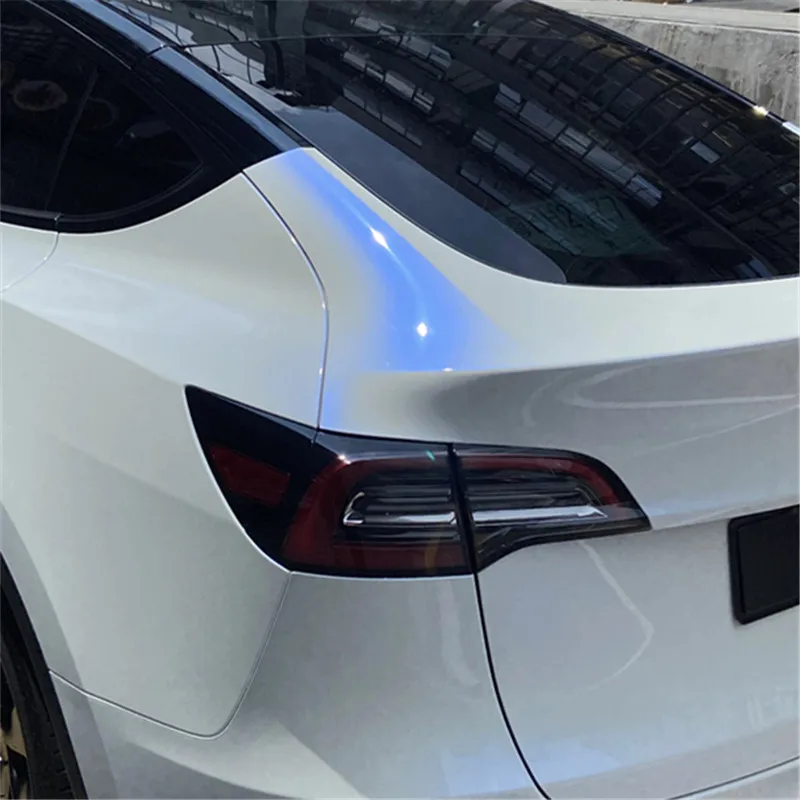 لآلئ PET عالية الجودة تتحول إلى اللون الأبيض إلى الأزرق، تغيير لون فيلم التغليف لجسم السيارة