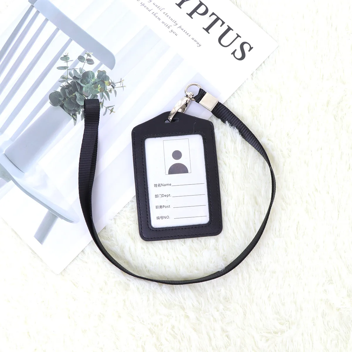 2Pcs Portable Waterproof Heavy Duty Holder For Nurse Id Badge Holder Travel Professional Name Secure