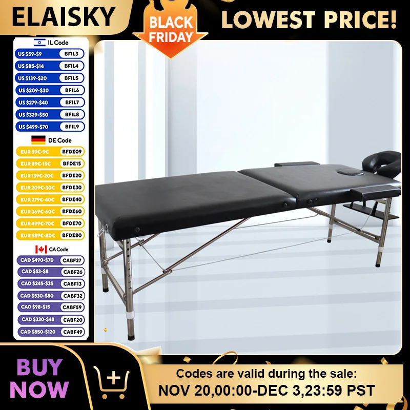 

Portable Multi Functional Beauty Bed Folding Bed Beauty and Body Massage Back Massage Bed Examination and Health Care Beds