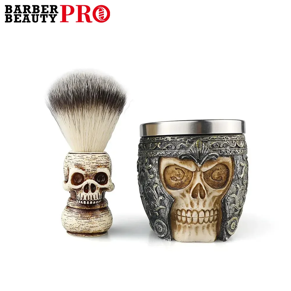

Barbershop Shaving Brush Foaming Soap Bowl Men Facial Beard Brush Cleaning Tool Shaving Soap Bowl Shaving Tools Beard Brush Set