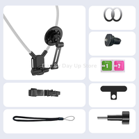 1PC Silicone Magnetic Quick Release Mobile Holder Neck Hanging Phone Stand Magsafe Neck Hanging Bracket Phone Accessories