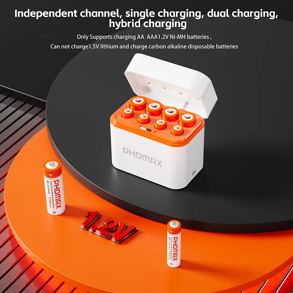 Phomax Aa/Aaa Ni-Mh…