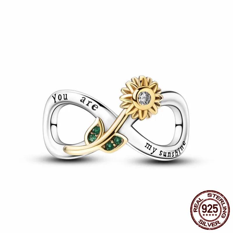 

S925 sterling silver bowknot charm beads paired with an original design bracelet, a perfect DIY jewelry gift for women.