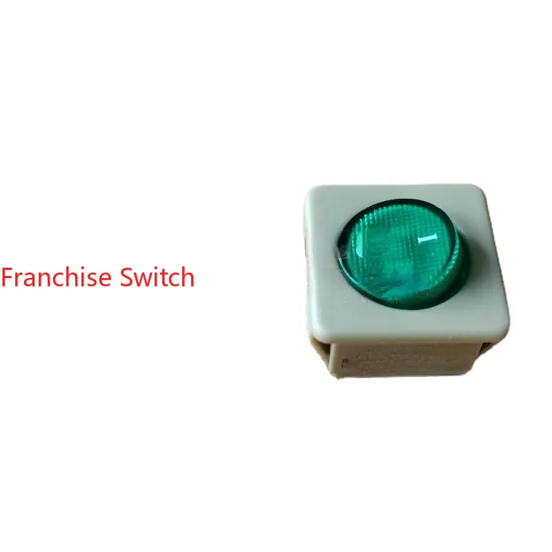 10PCS Rocker Switch For Ship Type Switch, 4-pin, 2-speed, Square TH3 Hole, 26*26 15A