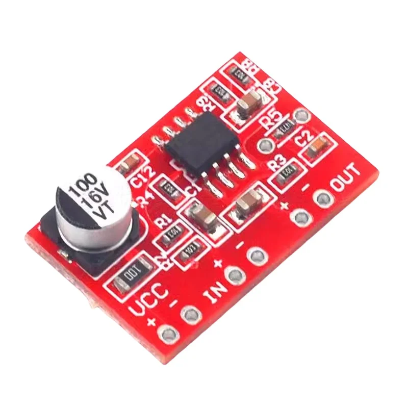 AD828 dynamic microphone stereo preamplifier board audio amplification module DIY audio modification accessories