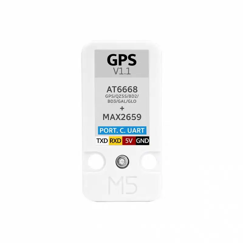 Official M5Stack GPS Unit v1.1 High-Precision GPS Positioning Unit GNSS Signal Receiver AT6668