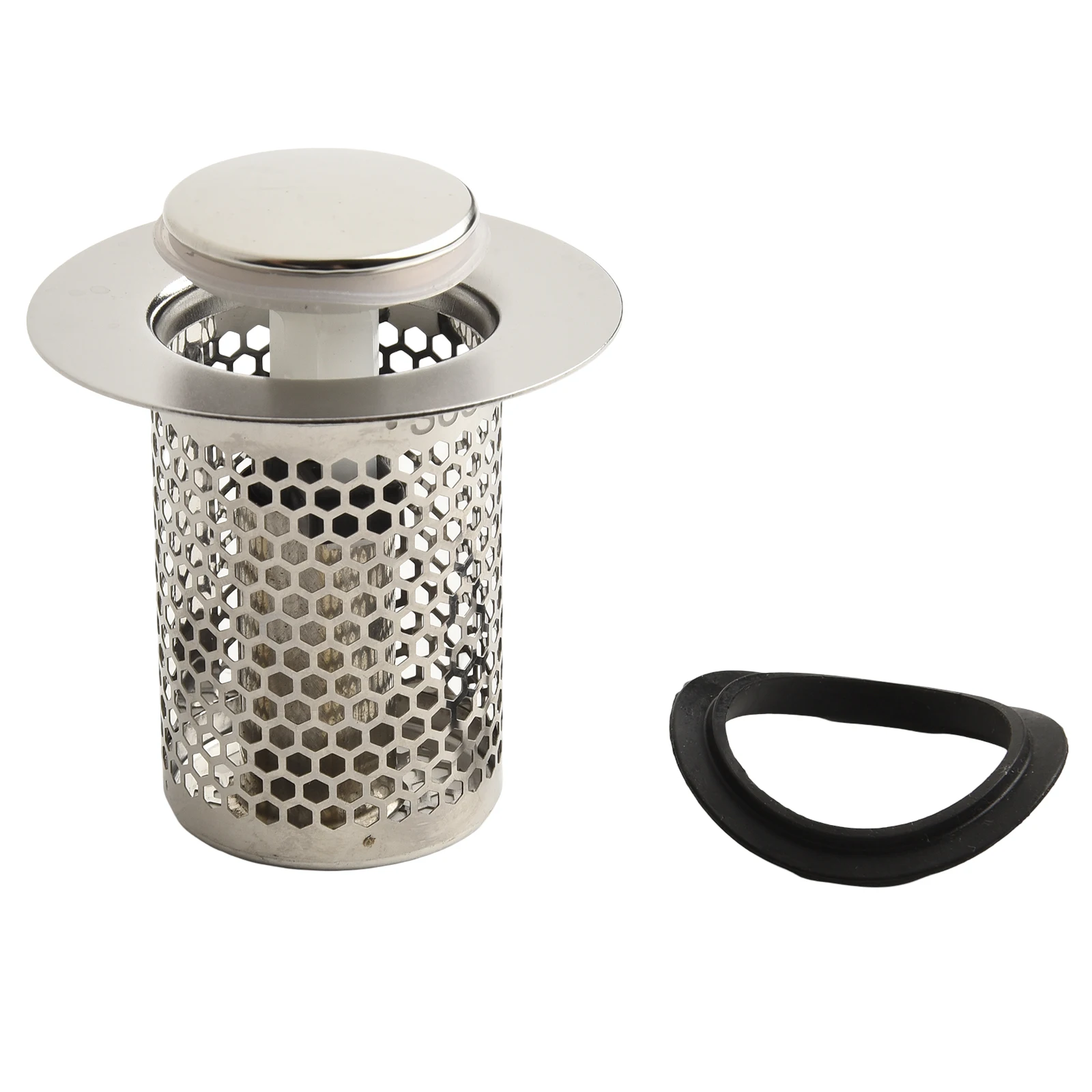 Hot Sale New Drain Strainer Filtering Multi-Purpose Design Pop-up Filter Strainer Bathroom Sink Stainless Steel