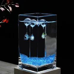 Italian Style High-end Modern Aquariums Designer Originality Ornament Living Room Aquariums Bedroom Pet Products Fishbowl HBHD