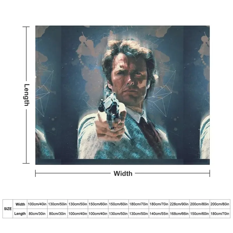 

UJF03Dirty Harry vintage art Throw Blanket for winter Luxury Thicken Large Blankets Luxury St Luxury Blankets5Ln&