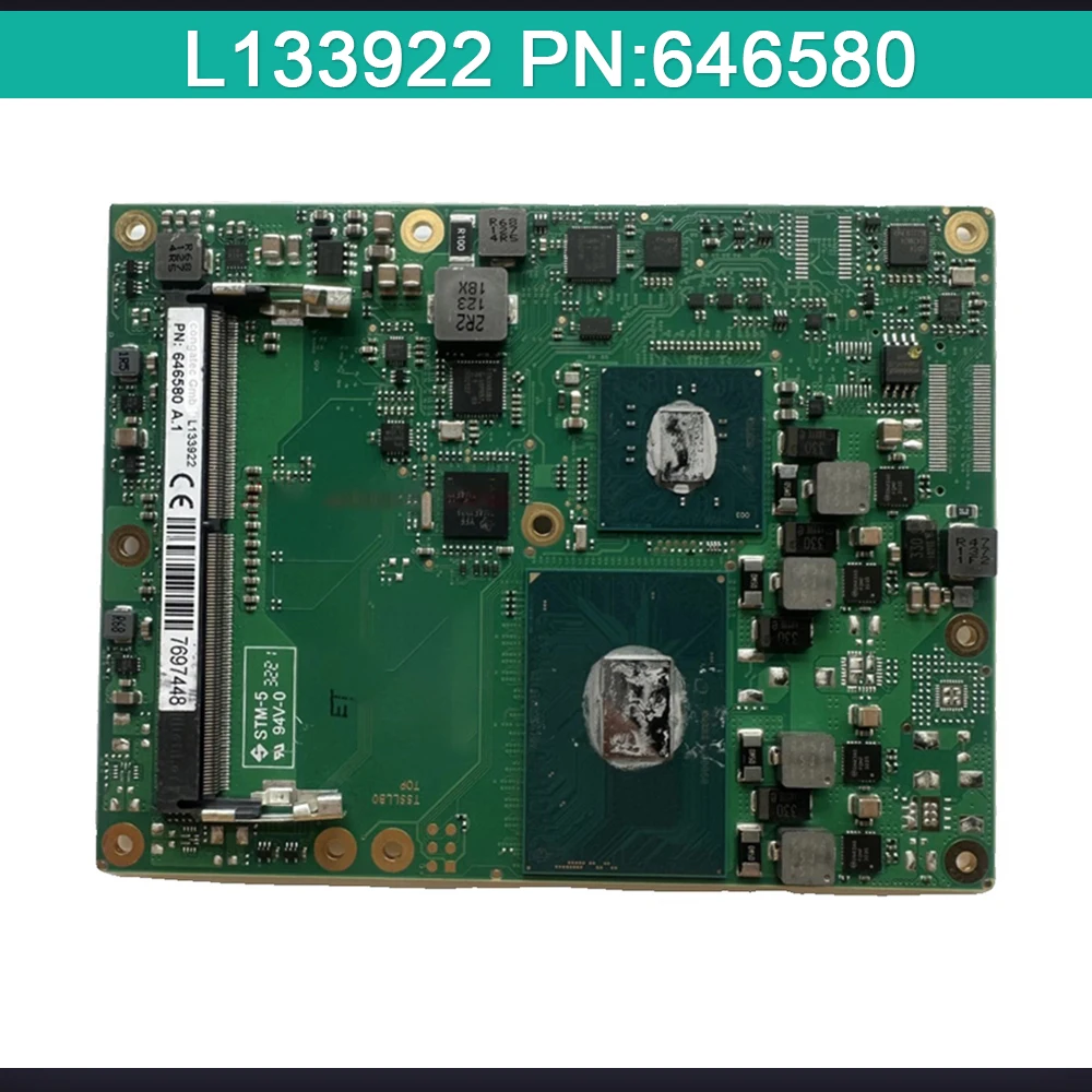 For Congatec Industrial Control Motherboard L133922 PN:646580 A.1