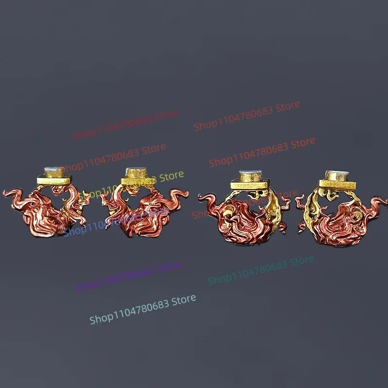 MOC Building Blocks Anime Mini Figura Nezha Armatura Accessori di assemblaggio Giocattolo alla moda Figurine Hobby Giocattolo da collezione Regalo