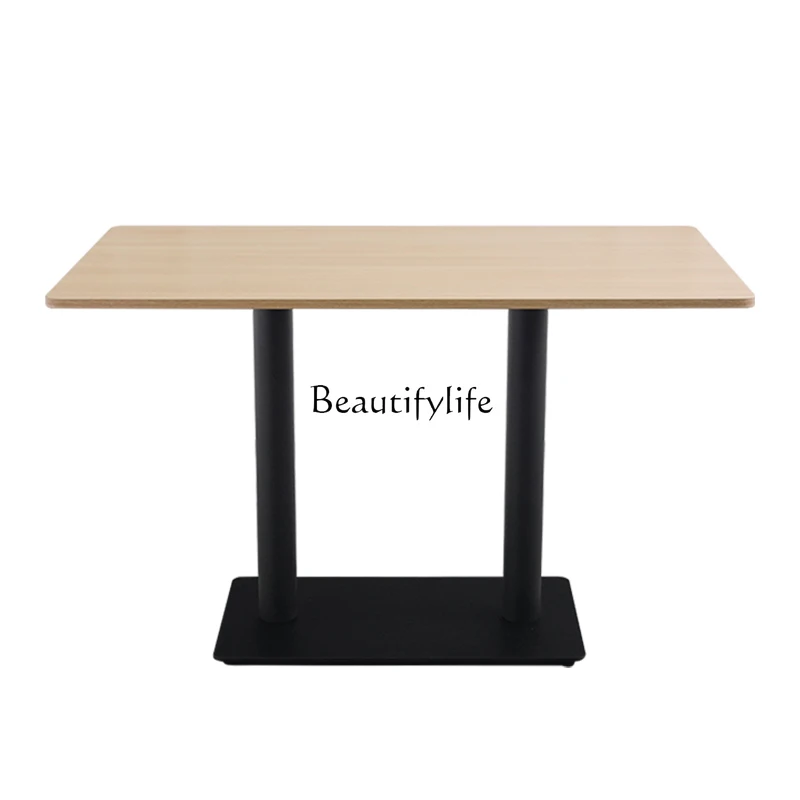 

Restaurant wall card seat fireproof board rectangular table