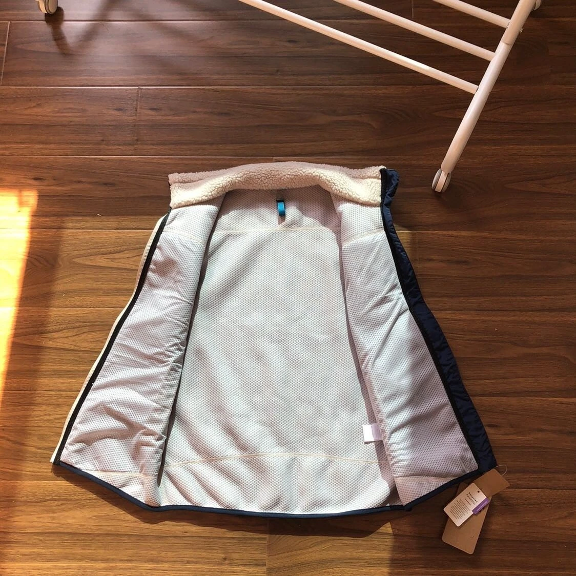 سترة صوف خارجية للرجال والنساء، سميكة وصوف، سترة كاجوال من الصوف القطبي على الوجهين من جلد الغنم #4