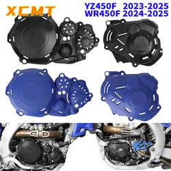 For YAMAHA 2024 2025 YZ450F WR450F YZ450FX Motorcycle Engine Clutch Cover Ignition Protector Guard YZ YZF WR 450 450F 450FX 2023