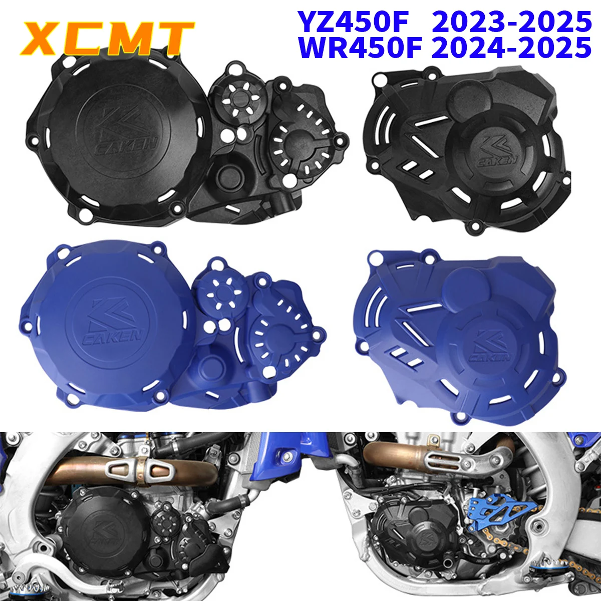 Do motocykli YAMAHA 2024 2025 YZ450F WR450F YZ450FX Osłona sprzęgła silnika Osłona zapłonu YZ YZF WR 450 450F 450FX 2023