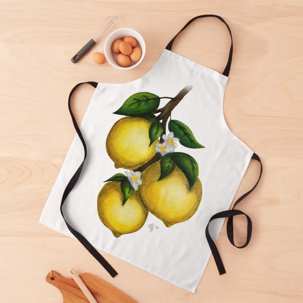 Italian Lemons Apron aprons for women