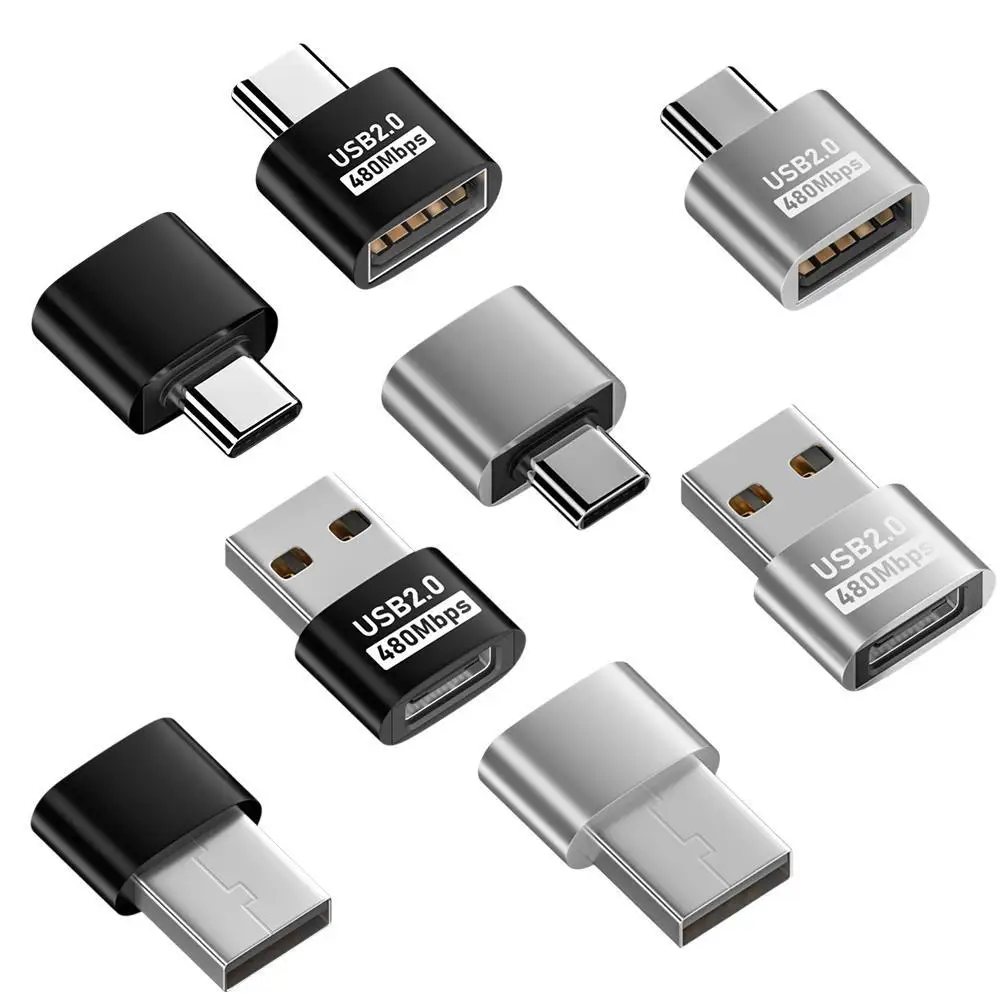 OTG-Adapter USB Typ C 3.0-Adapter Datenanschluss für MacBook, Chromebook und mobile Geräte Mini Typ-C auf USB-Adapter