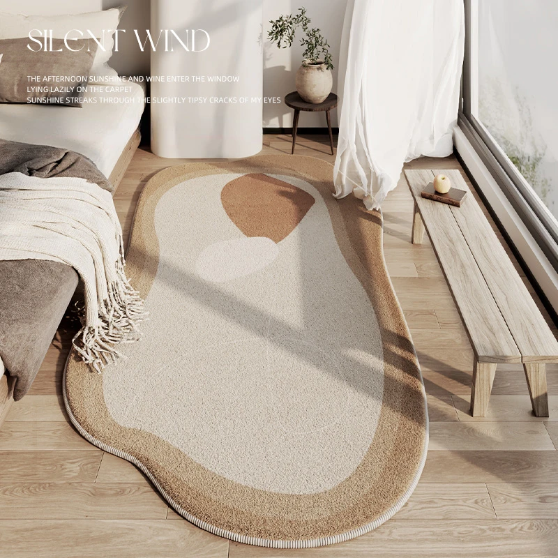 Nordic Ins Large Area Cloakroom Decorative Carpet Light Luxury Soft Comfortable Bedroom Carpets Easy Care Fluffy Living Room Rug