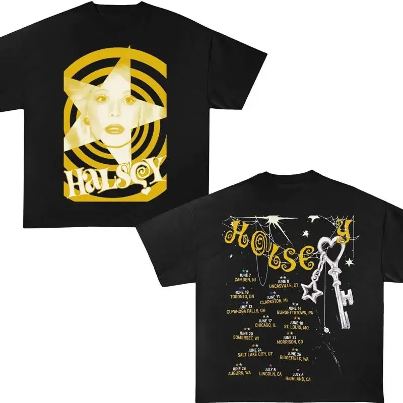 Halsey 2025 Tour 3D T-Shirt für „My Last Trick The“