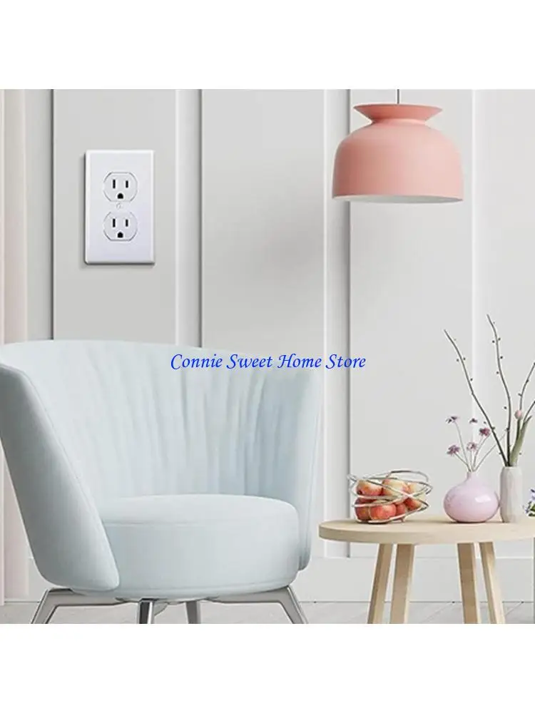LXAF Electrical Receptacle Wall Plate Faceplates Covers Light Switches Socket Cover Electric Socket Plug Covers Enduring