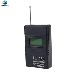 High Quality RK-560 Frequency Meter 50MHz-2.4GHz Portable Radio Handheld Frequency Counter RK560 DCS CTCSS Radio Tester