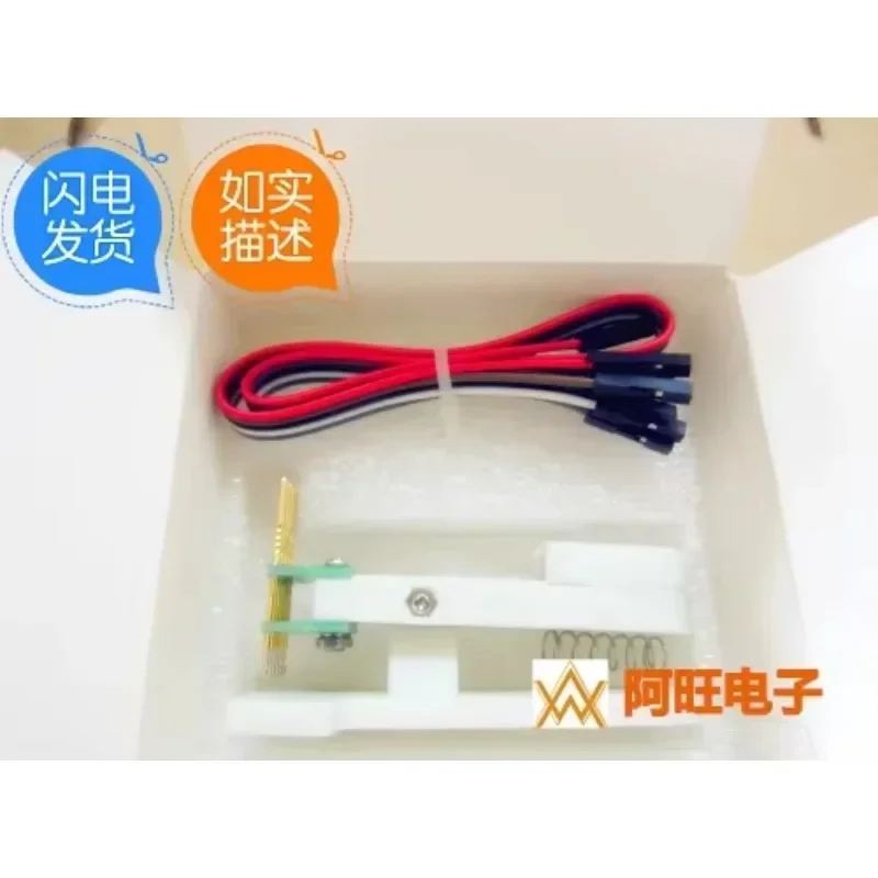 Burning Fixture Debug Download 2.54mm-6P Double Row STM32 STC JTAG Test Frame Spring Pin
