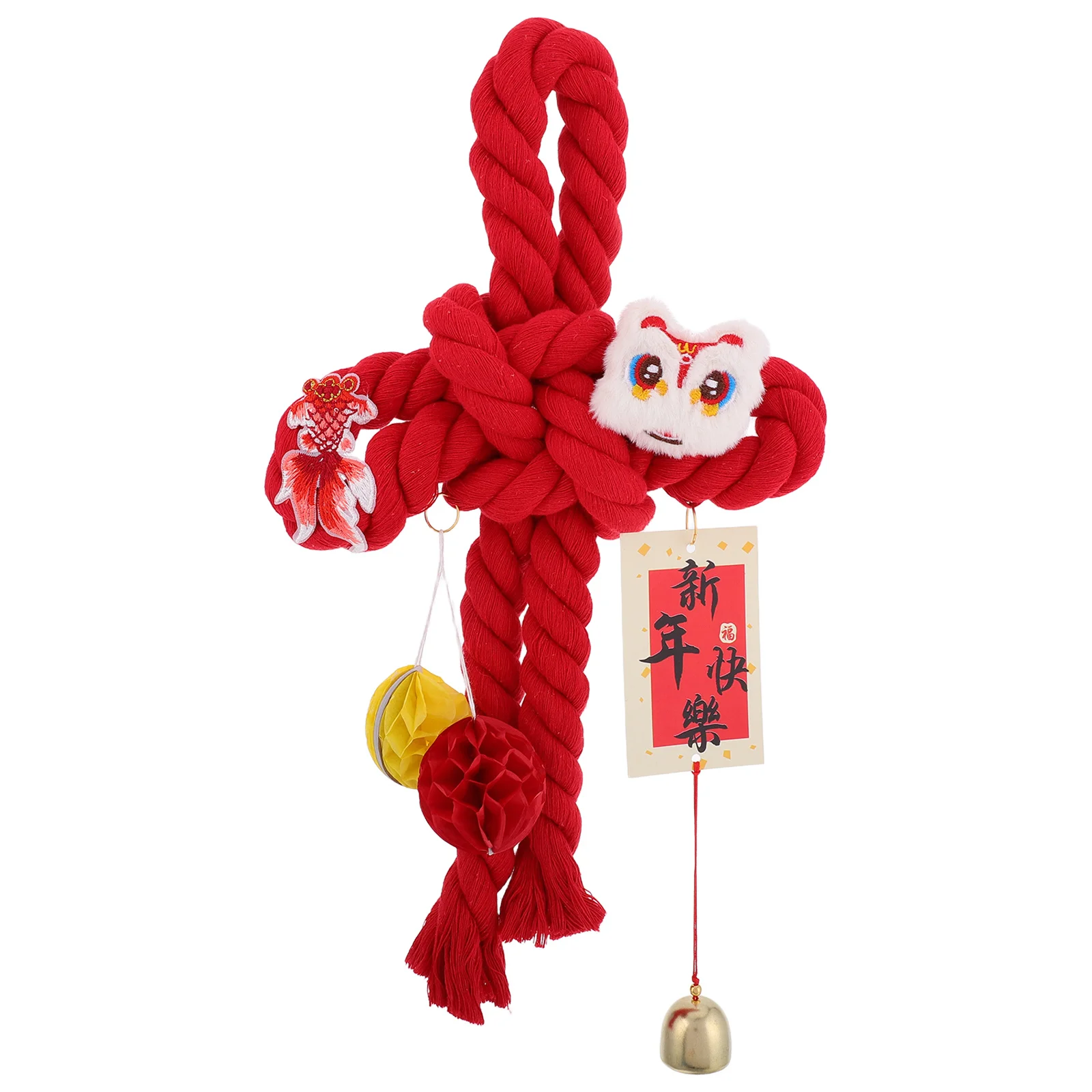 

Rv Decoration Hanging Tassel Car Pendant For Door Handle Window Interior Auto Mirror Spring Festival Chinese New Year Red