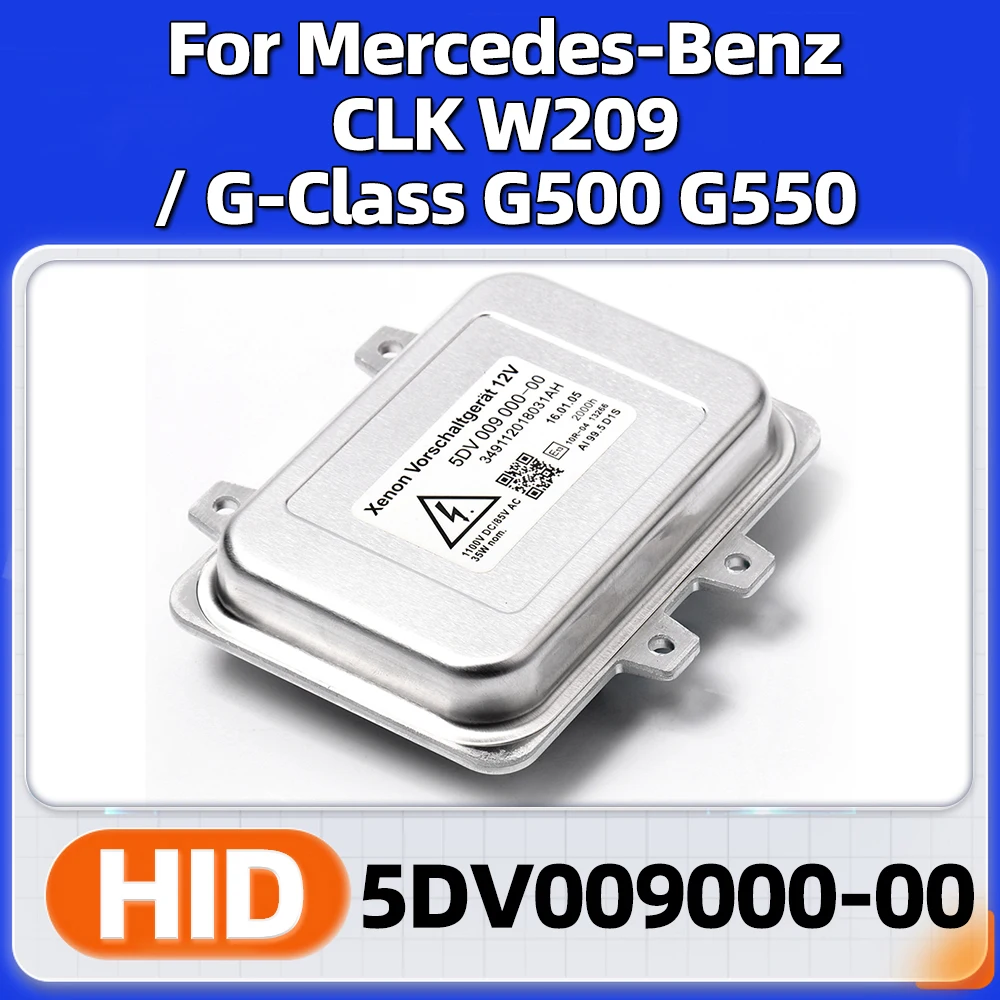 5DV 009 000-00 HID Ballast 5DV00900000 Xenon Block For Mercedes-Benz CLK W209 2007-2009 / G-Class G500 2006-2008 G550 2009-2011