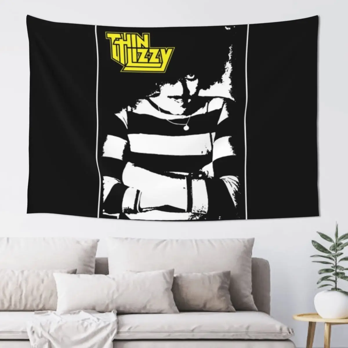 

Cowboy Song Thin Lizzy Legend Rock Tapestry House Decorations Home Decor Aesthetic Living Room Decoration Tapestry