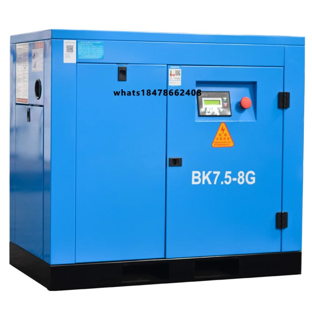 Kaishan Industrial Compressor Machinery 7.5kw 1.2m³/min 8bar BK7.5-8G Screw air Compressor with CE