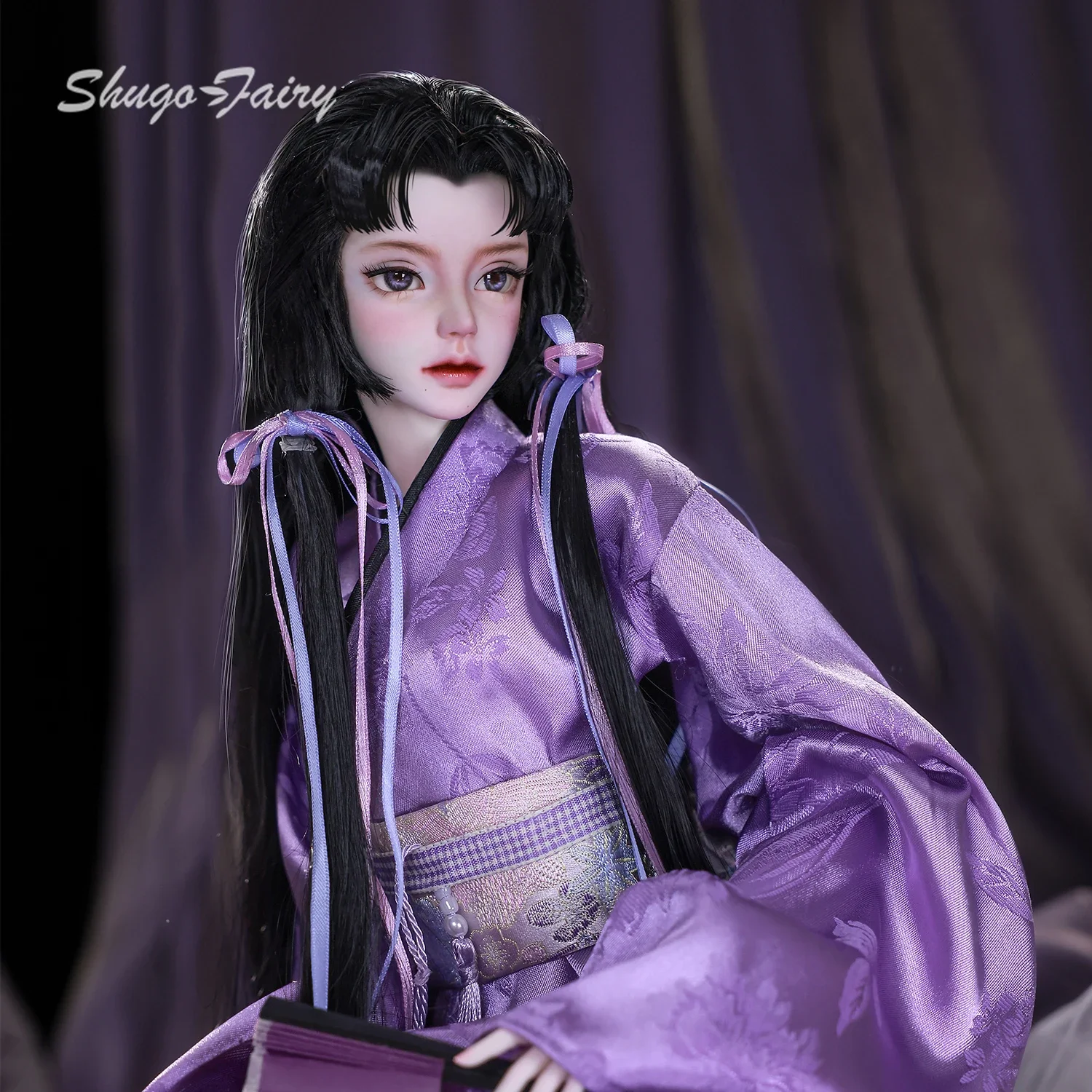 Shugafairy Finni Bjd Doll 1/3 Resin Fullset Art Figure Dolls Kimono Japanese Girl 1/3 Bjd Clothes Action Figure