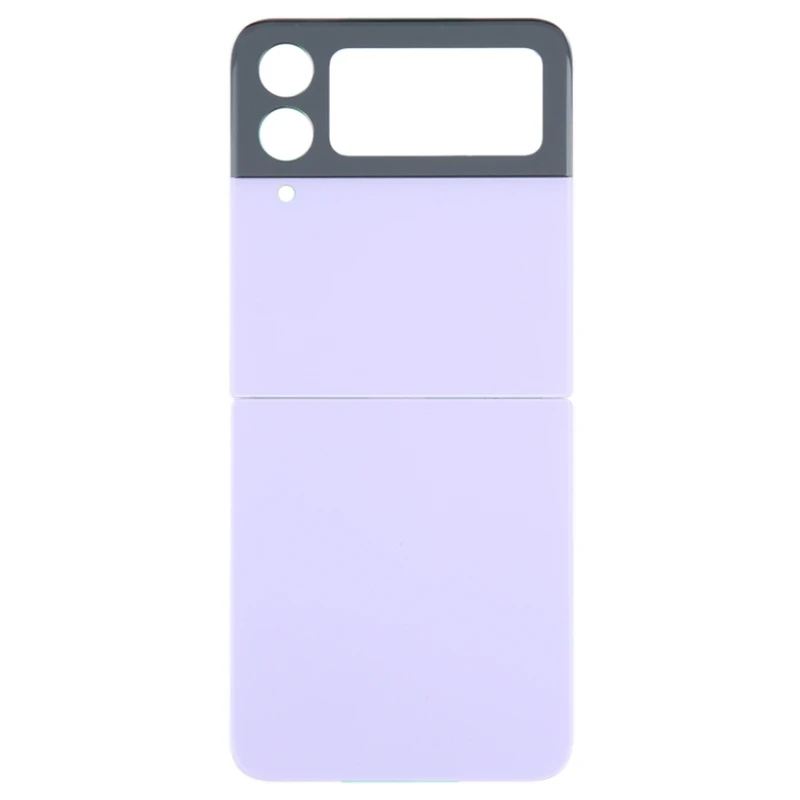 For Samsung Galaxy Z Flip4  Back Cover Glass Housing Door Rear Battery Cover Chassis Flip 4 Smartphone Repair Parts