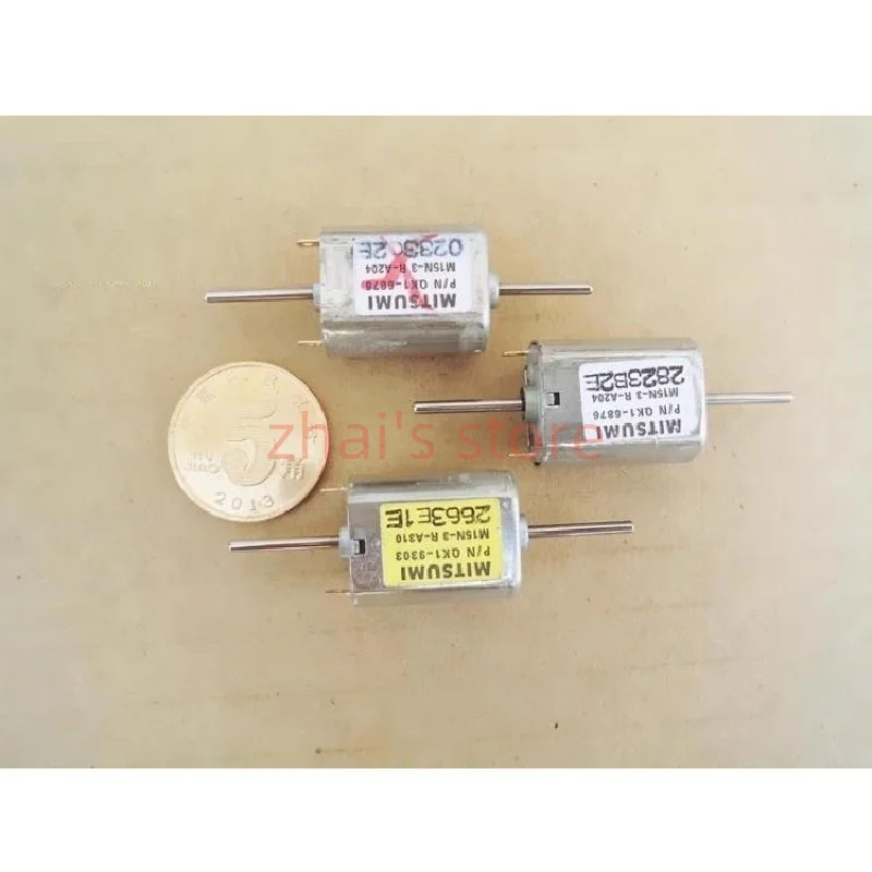 10 шт. Mitsumi 030 QK1 серии 12-24 В микромотор постоянного тока с двойным валом, используемый для игрушек или DIY